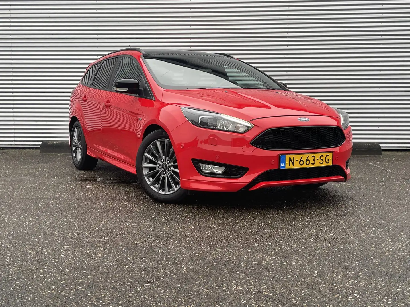 Ford 1.5 EcoBoost ST Line Business 183 pk Rouge - 2