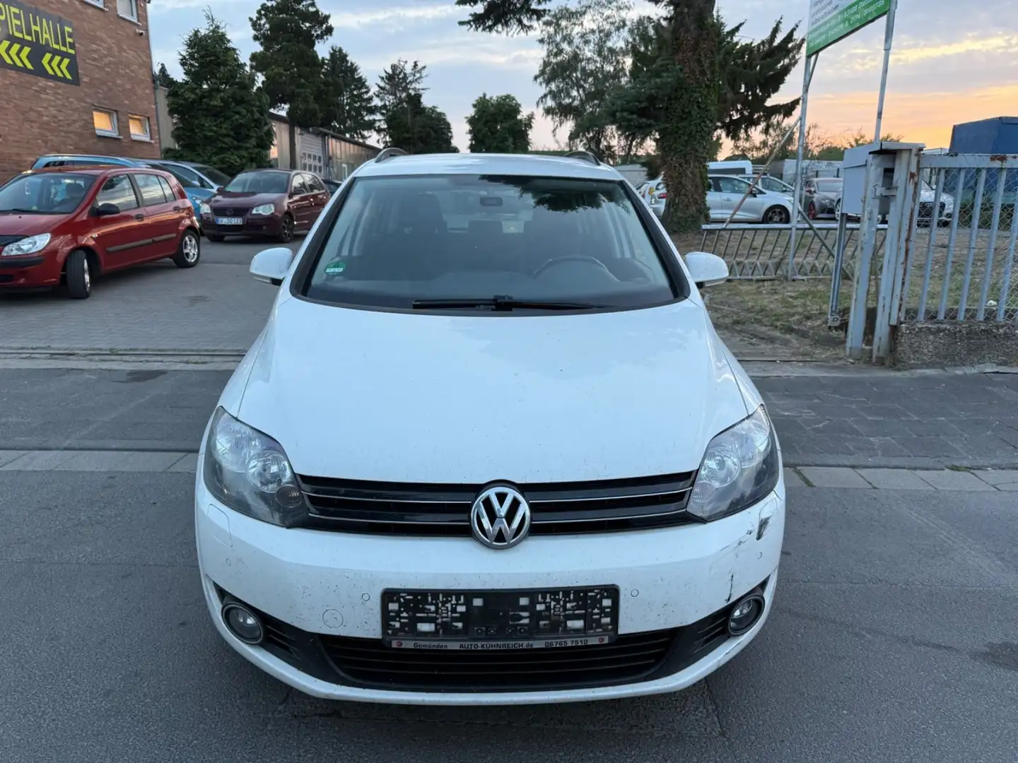 Volkswagen Golf Plus 1.6 TDI DSG BMT Team Weiß - 2