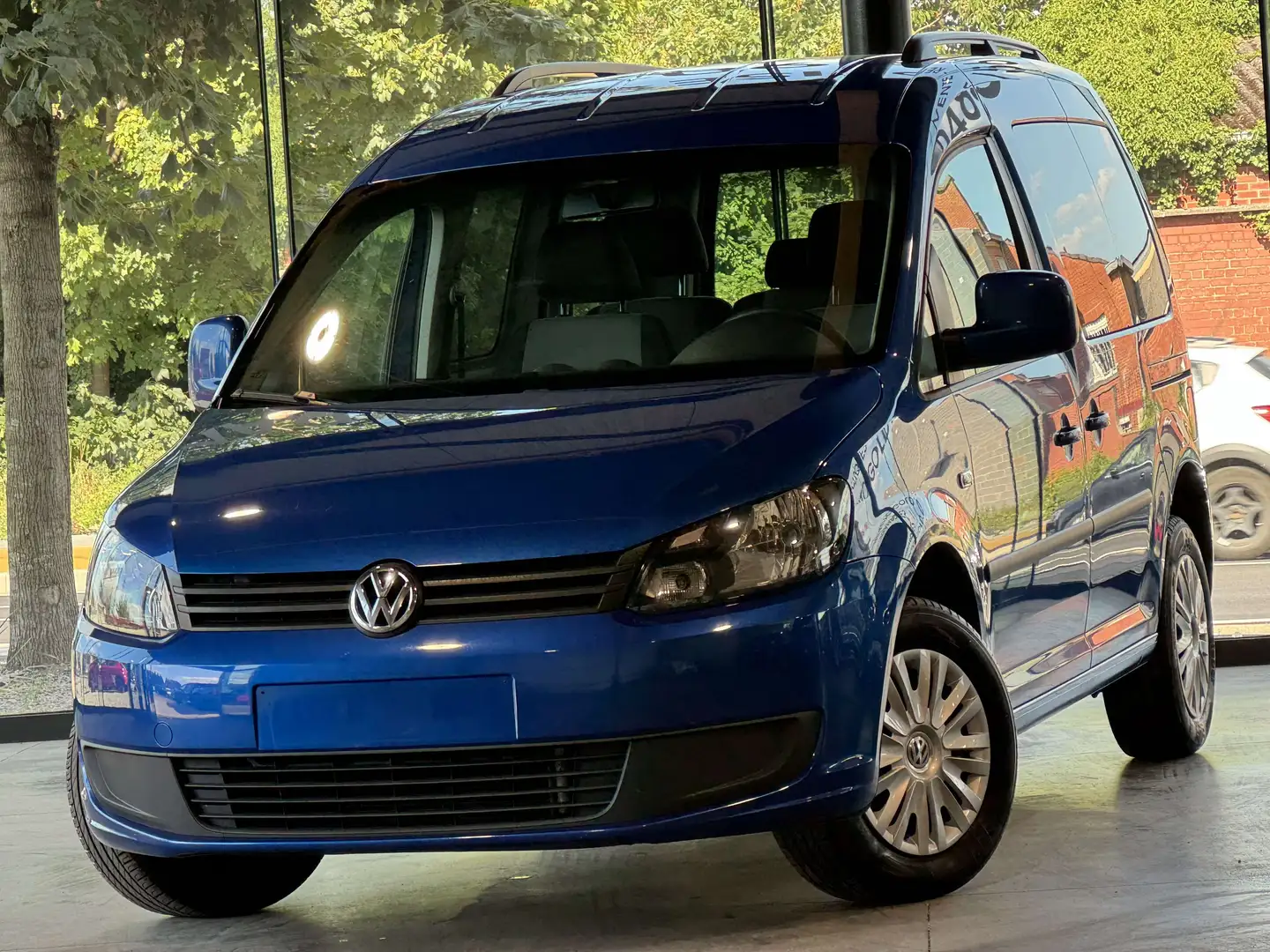 Volkswagen Caddy 1.2 TSI/5 PLACES/ETAT SHOW-ROOM/1PROP CARNET Bleu - 1