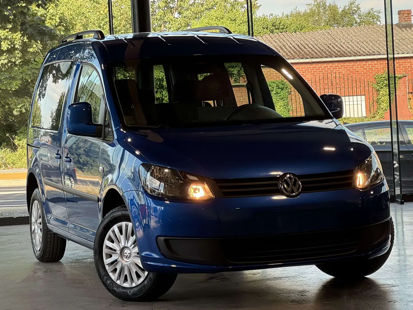 Volkswagen Caddy 1.2 TSI/5 PLACES/ETAT SHOW-ROOM/1PROP CARNET Bleu - 2