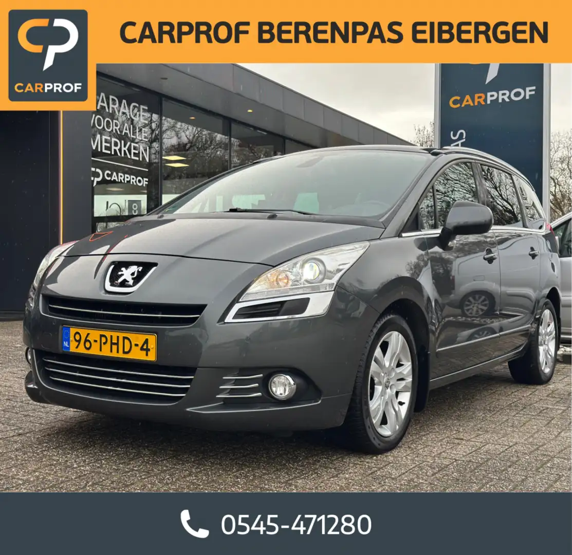 Peugeot 5008 1.6 THP GT 5P. '' Leer - Head-up - Infotainmentsys Gris - 1