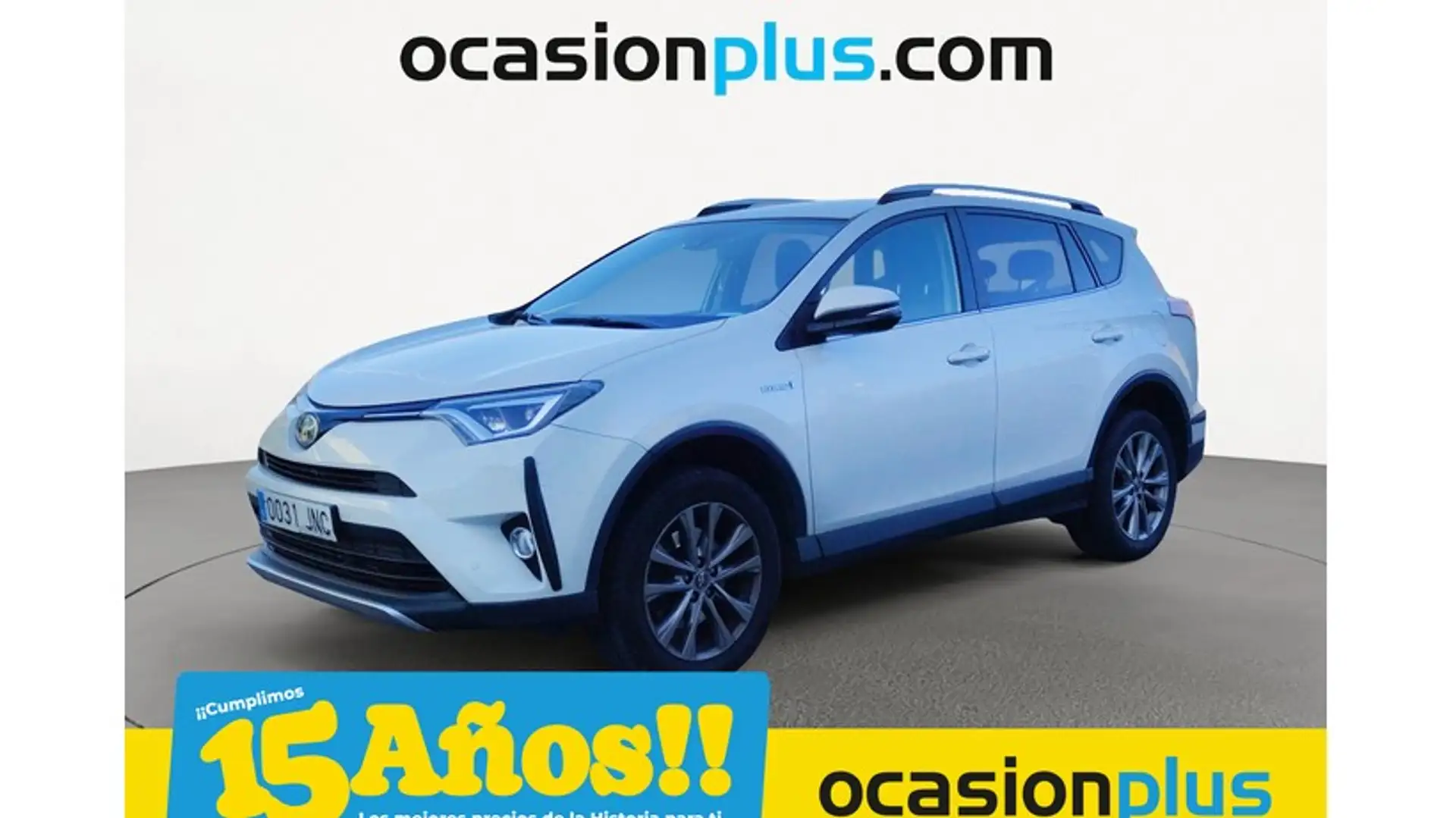 Toyota RAV 4 2.5 hybrid 2WD Feel! Blanc - 1
