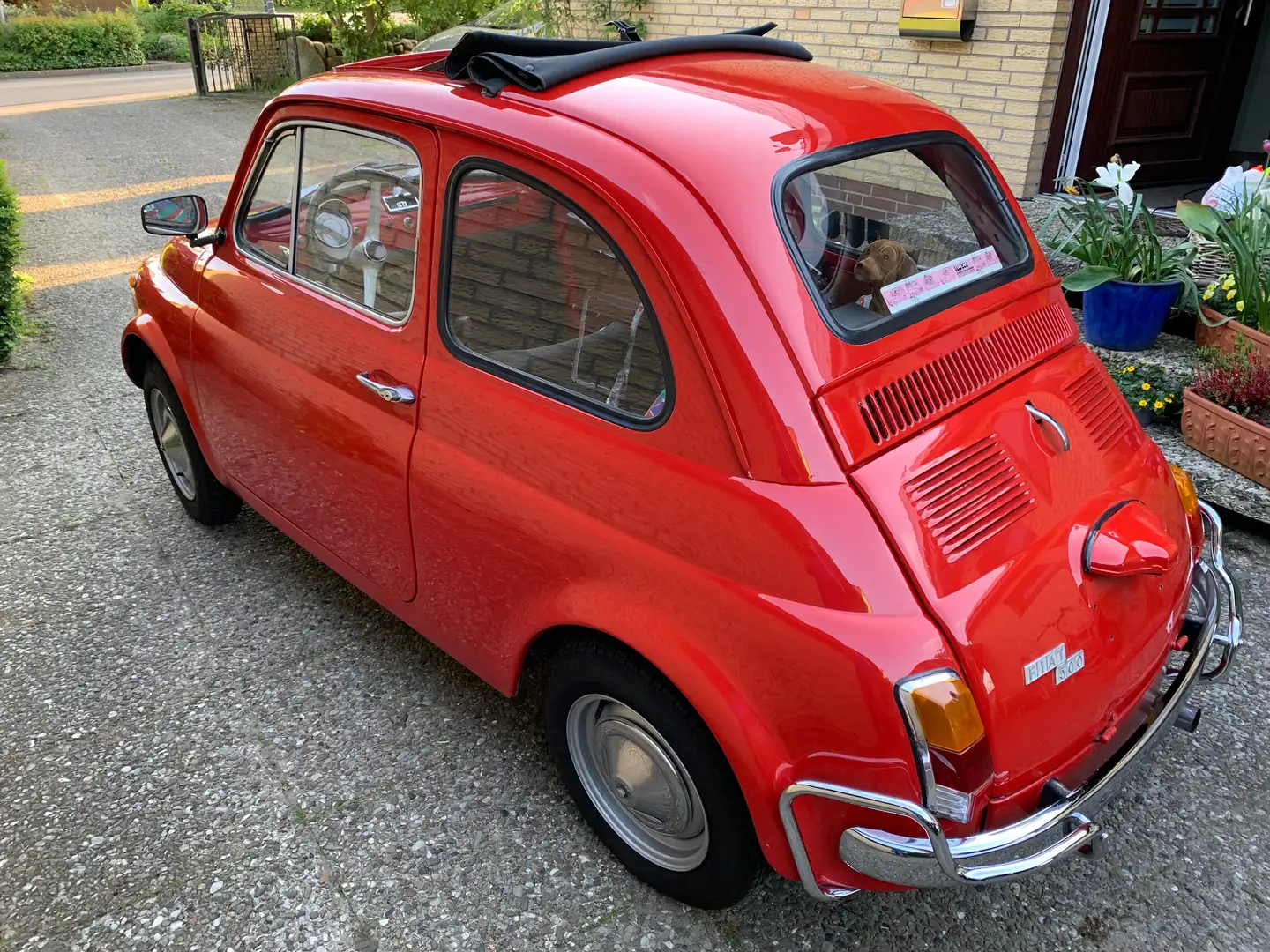 Oldtimer Fiat 500F Rot - 1