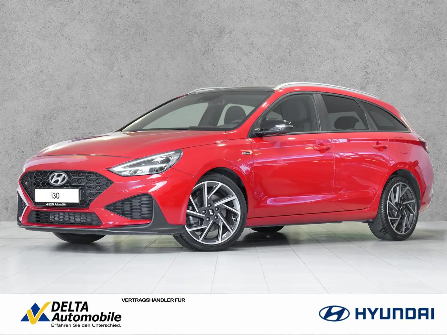 Hyundai i30 Kombi 1.5 TGDi DCT N LINE Navi Panoramadach Rot - 1