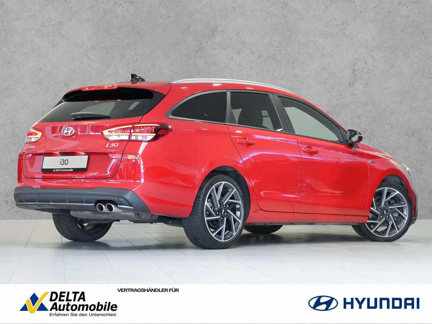 Hyundai i30 Kombi 1.5 TGDi DCT N LINE Navi Panoramadach Rot - 2
