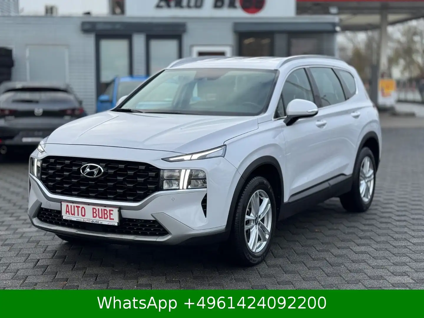 Hyundai SANTA FE AHK|ACC|KAMERA|LED|AUTOM Blanc - 2