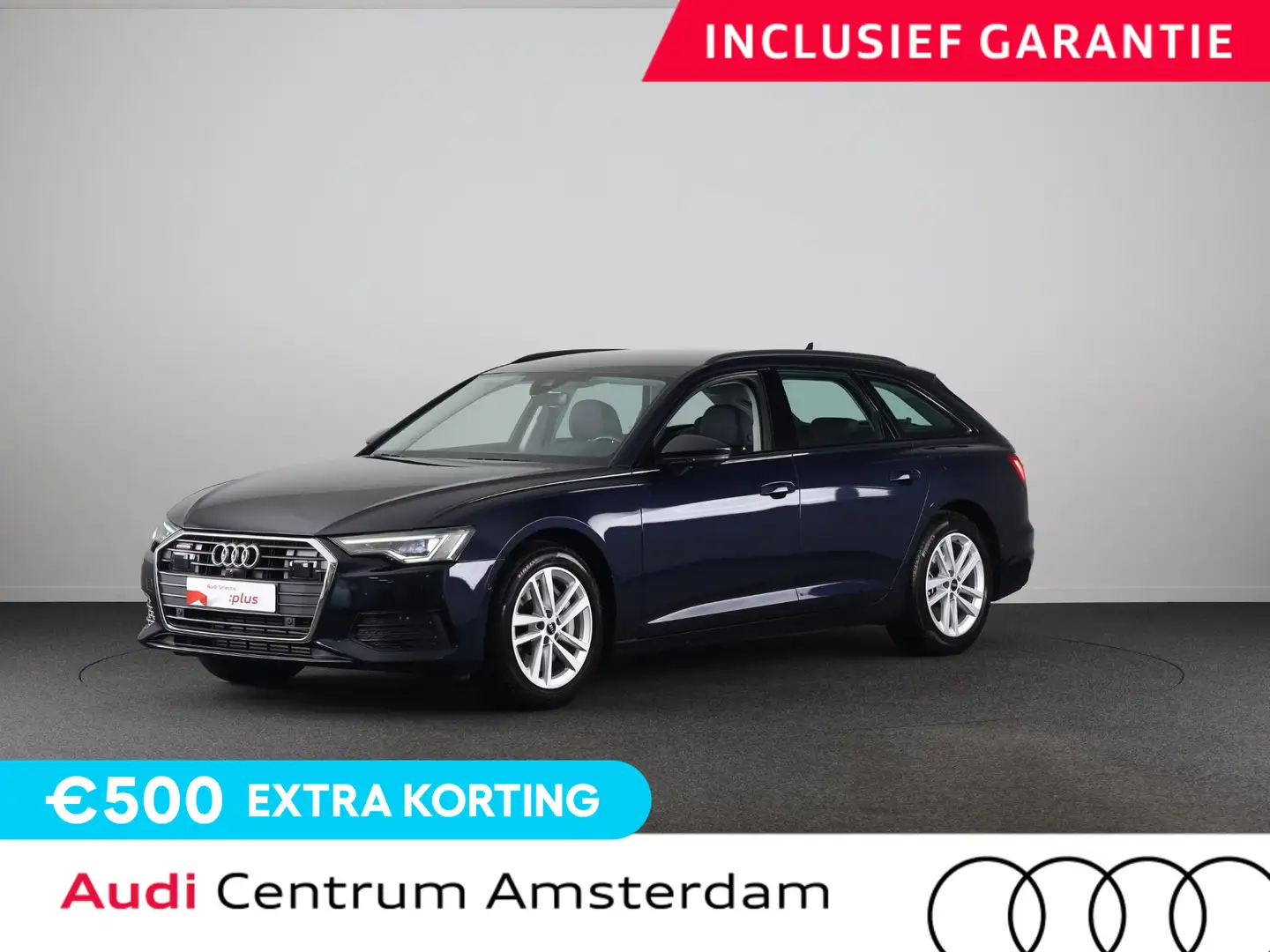 Audi A6 Avant 50 TFSI e quattro 299pk | Trekhaak wegklapba Bleu - 1