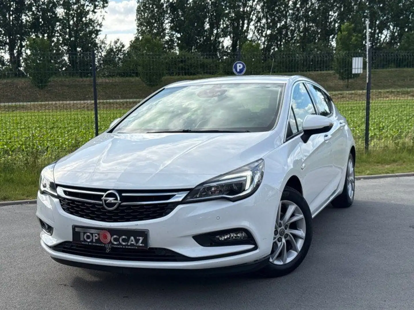 Opel Astra 1.0 TURBO 105CH ECOTEC INNOVATION EASYTRONIC * 89. Blanc - 2