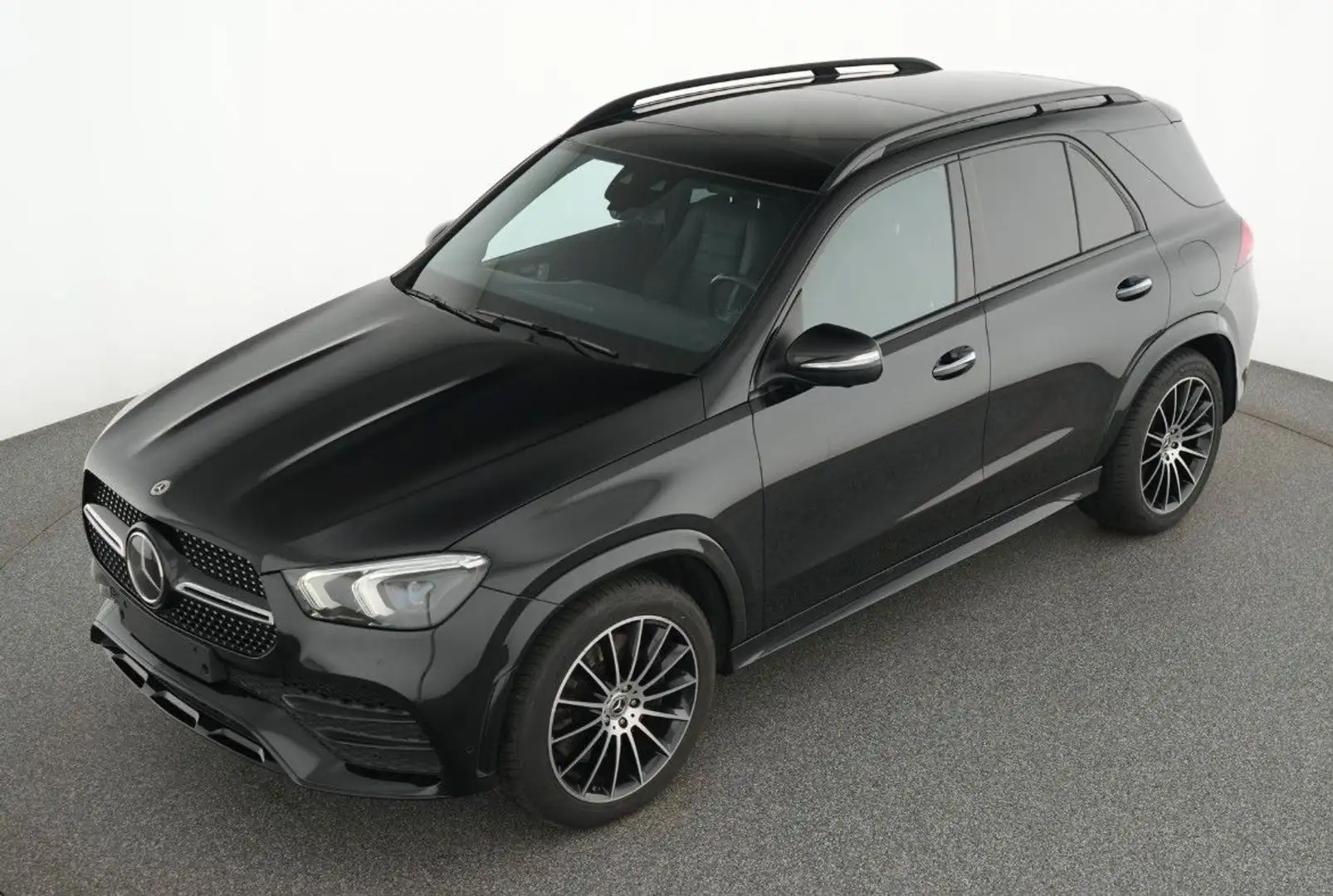 Mercedes-Benz GLE 350 de 4M AMG AIR PANO MEM BUR DIST AHK 360° Schwarz - 1