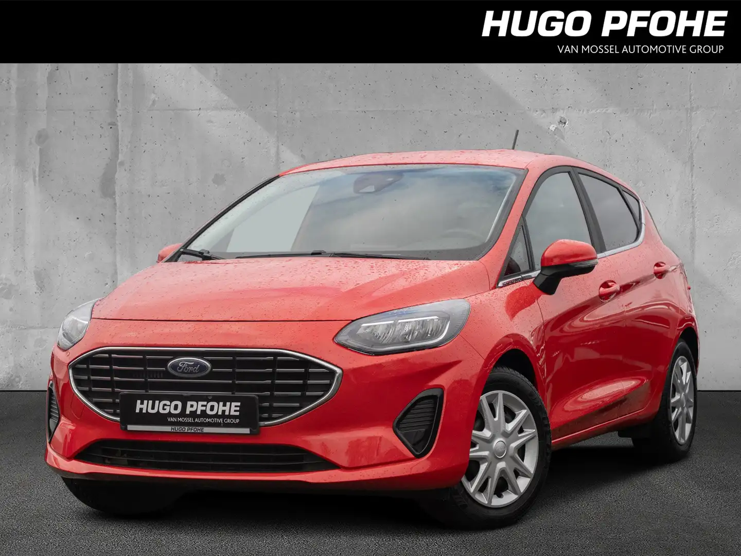 Ford Fiesta 1.0 EcoBoost Titanium (EURO 6d) Rouge - 1