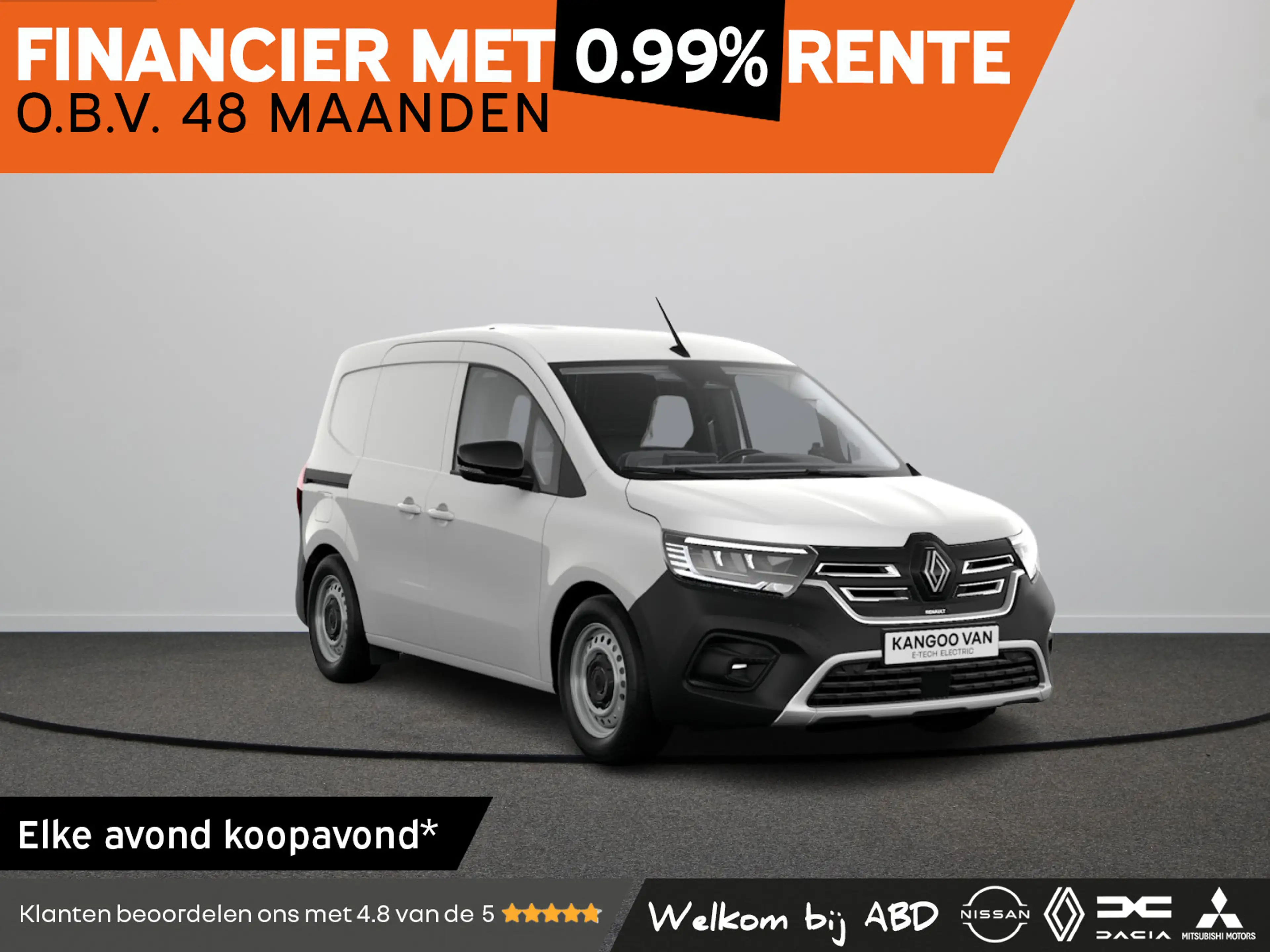Renault Kangoo Extra 44 kWh | Achteruitrijcamera | Elektronisch g