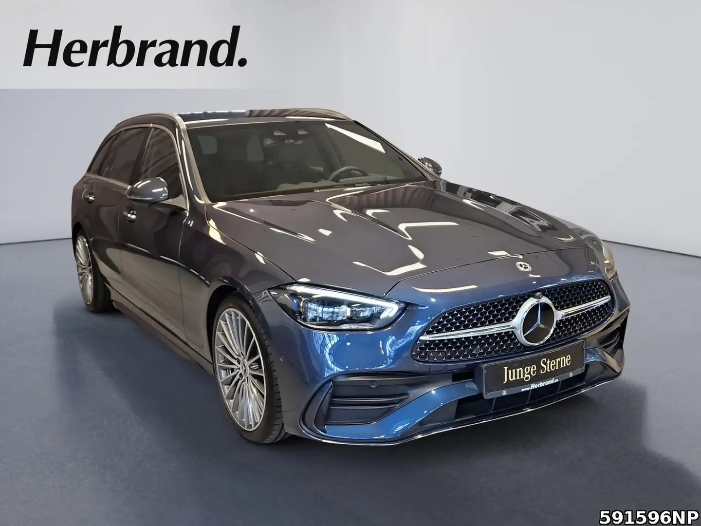 Mercedes-Benz C 300 d T AMG Line MULTIBEAM 360 AHK DISTRONIC Blau - 2