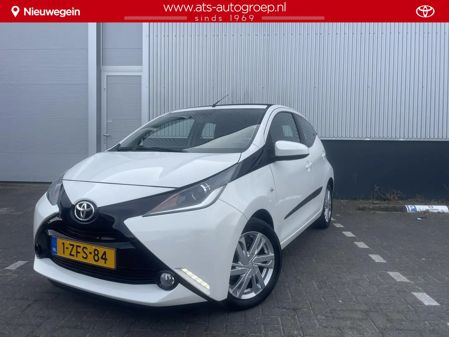 Toyota Aygo 1.0 VVT-i x-wave | Open vouwdak | Lichtmetalen vel Wit - 1