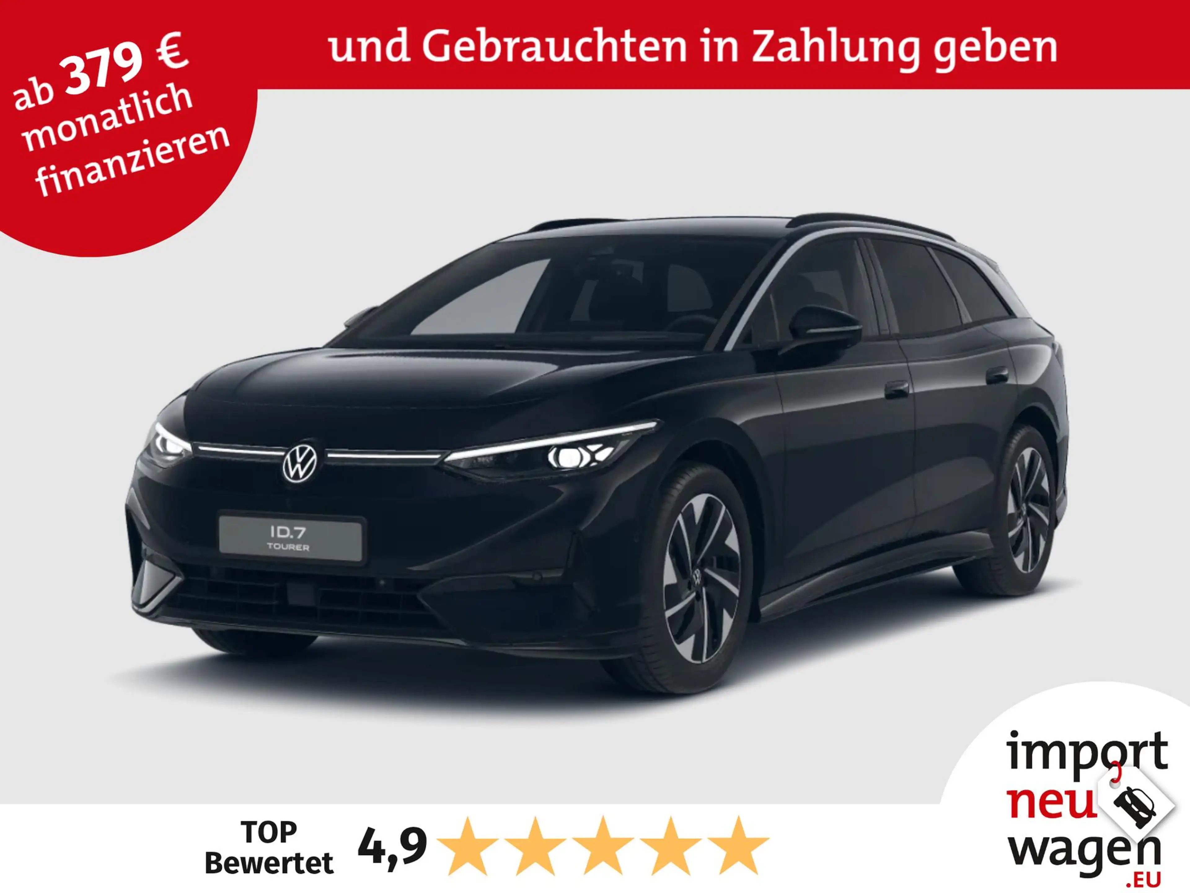 Volkswagen ID.7 Tourer Pro AHK+IQLight+360°+Discover Pro+HUD uvm
