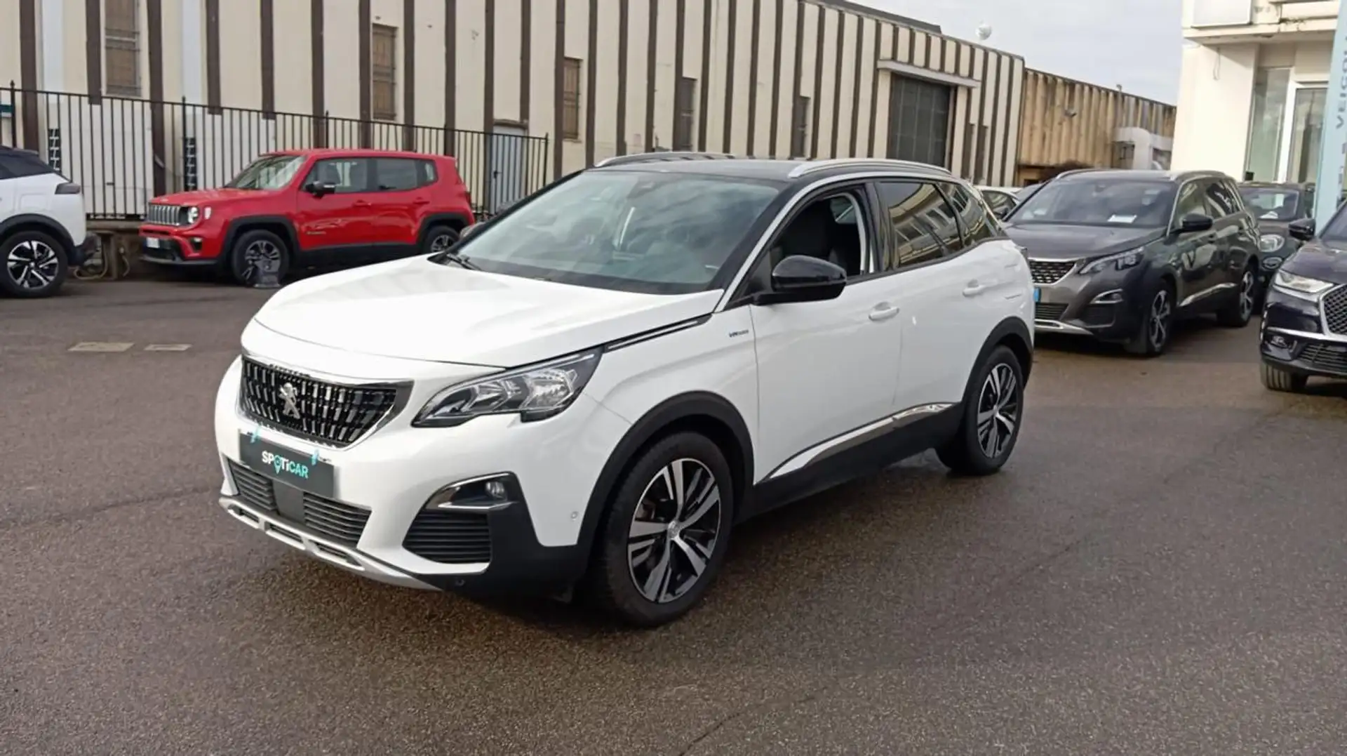 Peugeot 3008 *PROMO * Hybrid 225 e-EAT8 Allure Blanc - 1