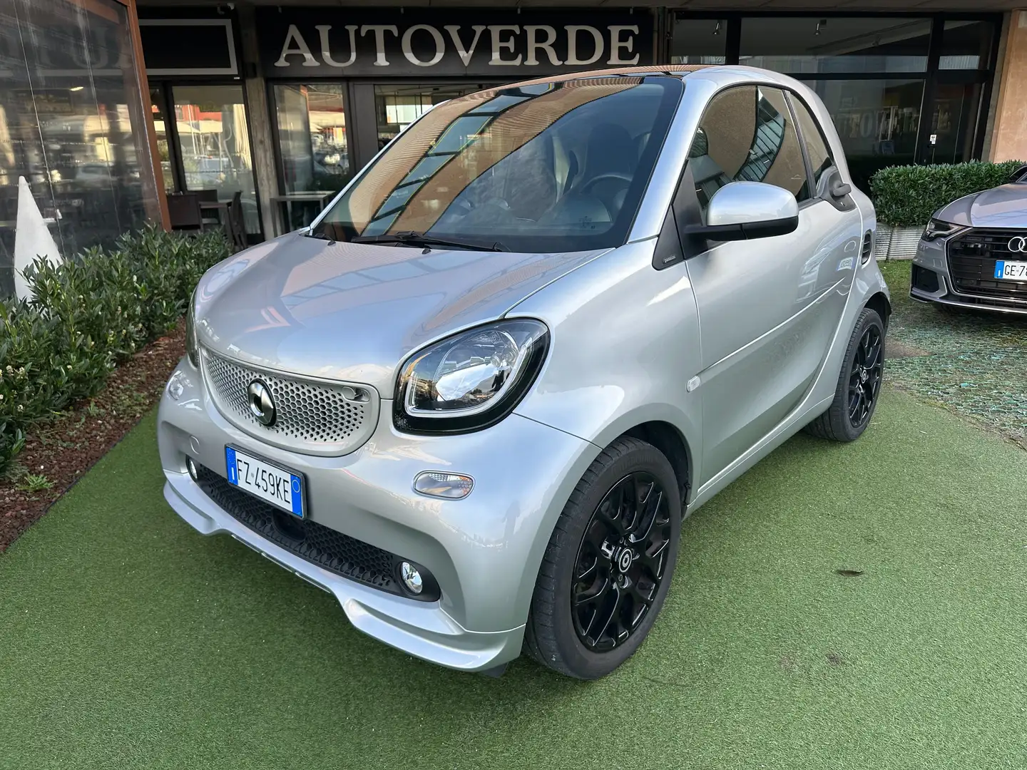 smart forTwo 1.0 Superpassion 71cv Twinamic 63000km OK NEOPAT. Argento - 1