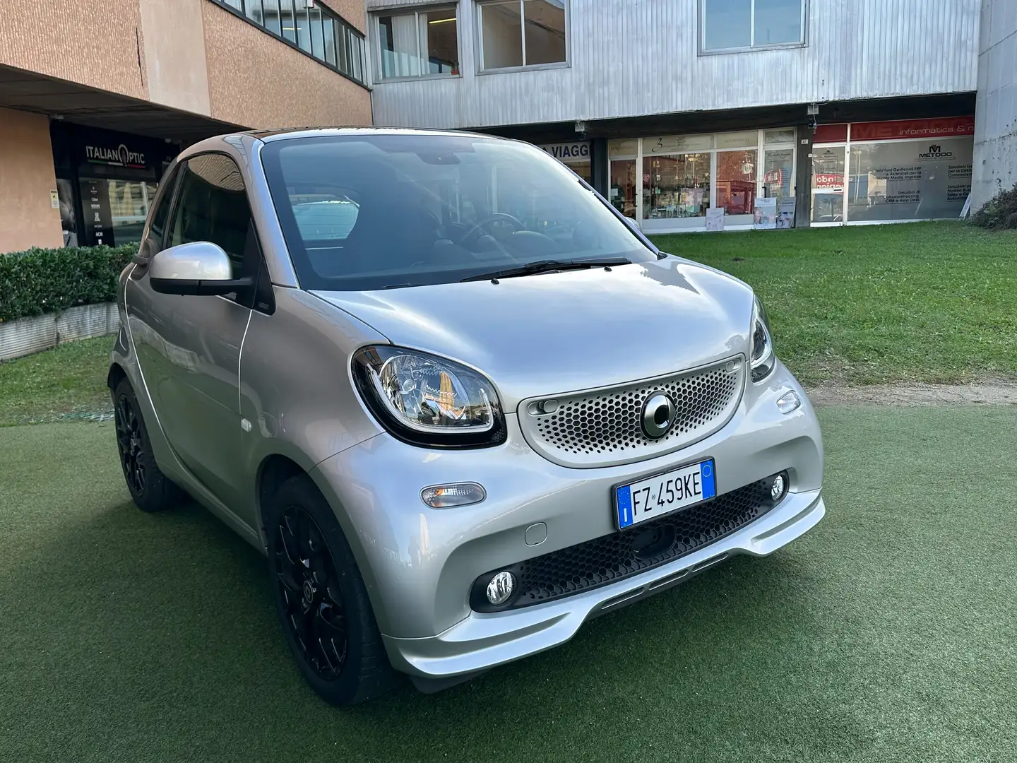 smart forTwo 1.0 Superpassion 71cv Twinamic 63000km OK NEOPAT. Argento - 2