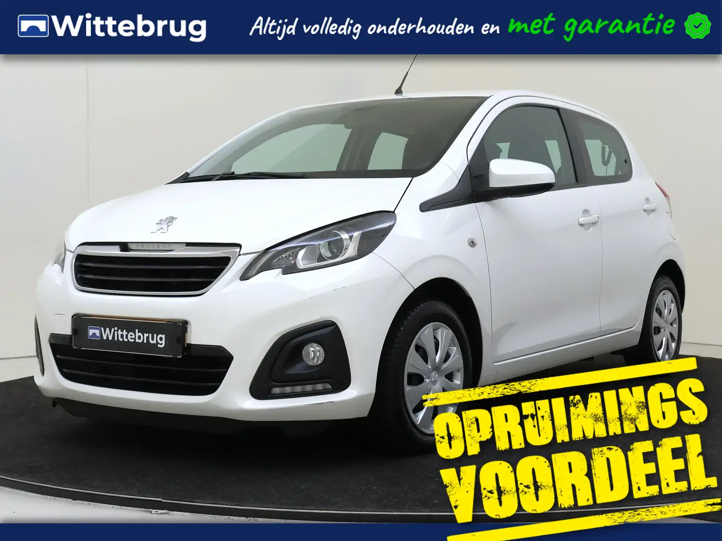 Peugeot 108 1.0 e-VTi Active Airco Wit - 1