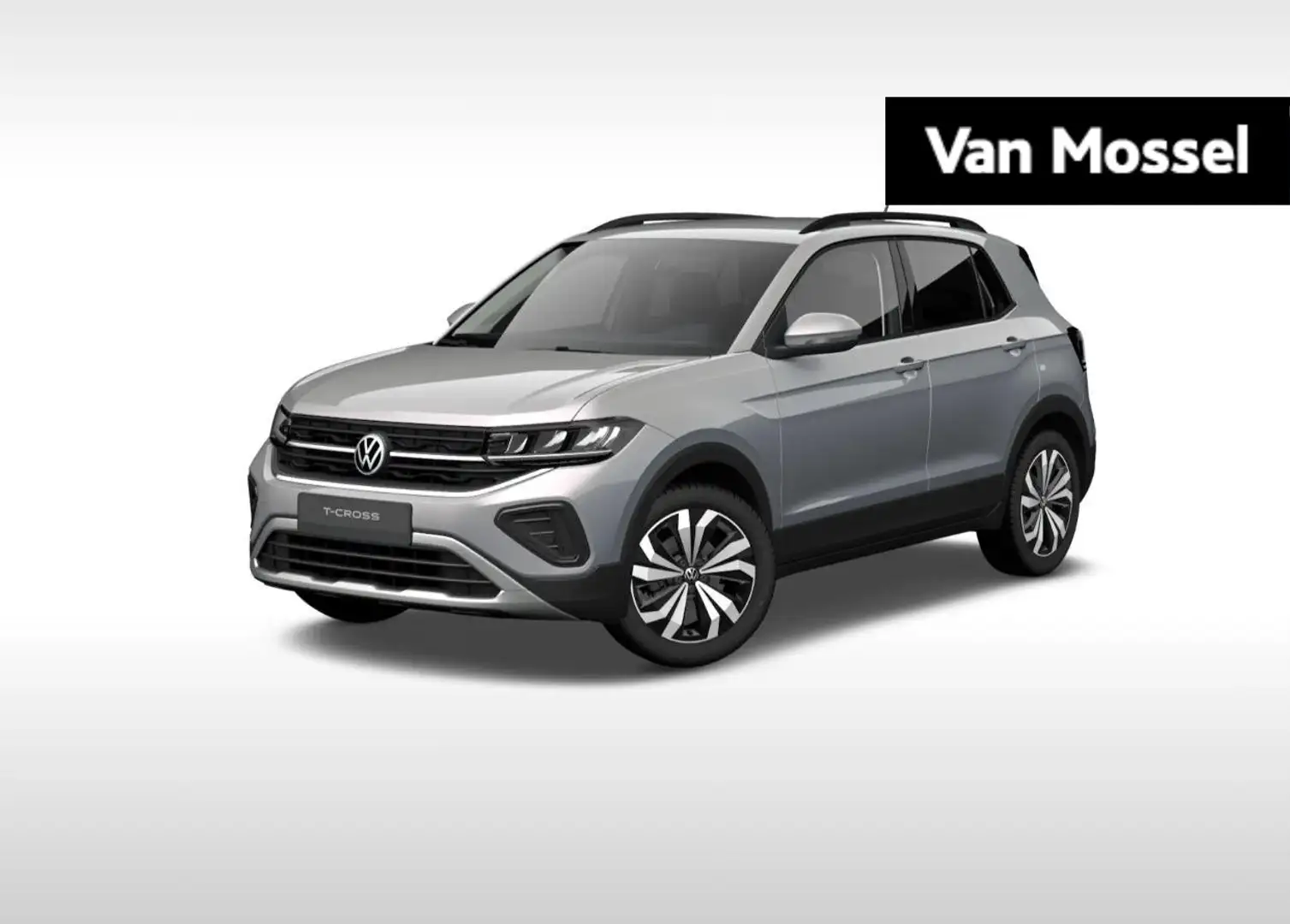 Volkswagen T-Cross 1.0 TSI Life Edition 116 PK Automaat | Apple Carpl Grijs - 1