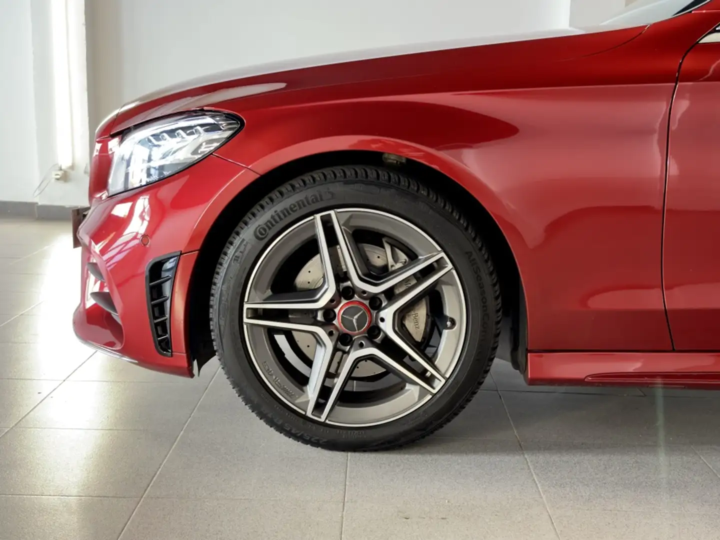 Mercedes-Benz C 180 Cabrio 9G-Tronic Burdeos - 2