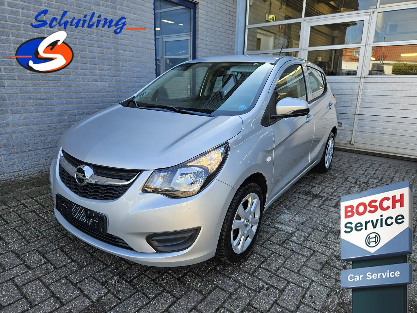 Opel Karl 1.0 ecoFLEX Edition Inclusief Afleveringskosten Zilver - 1