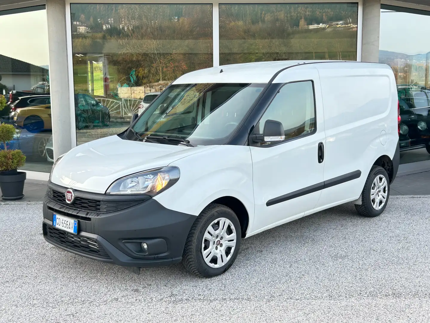 Fiat Doblo 1.6 mjt 105CV 3 POSTI "AUTOCARRO" Blanc - 1