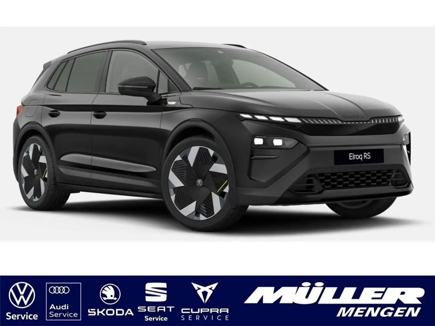 Skoda Elroq RS 84kWh Batterie Maxx|AHK|21 Zoll|Winter Schwarz - 1