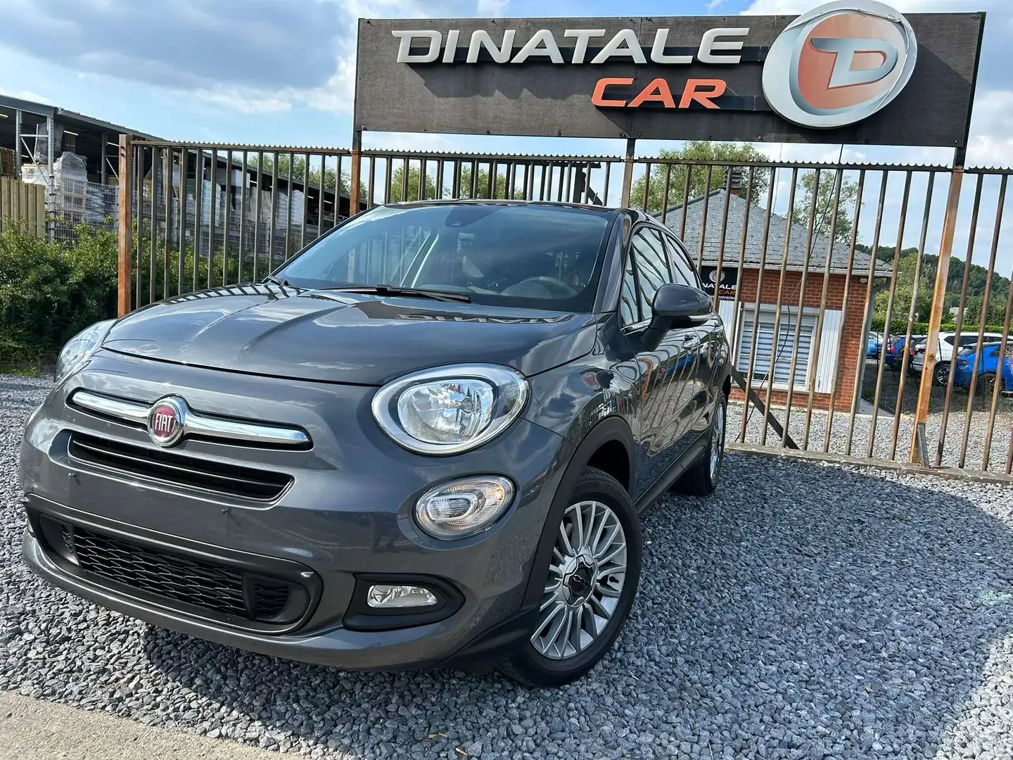 Fiat 500X 1.4 MultiAir Lounge DCT Automatique - Petit km Gris - 1
