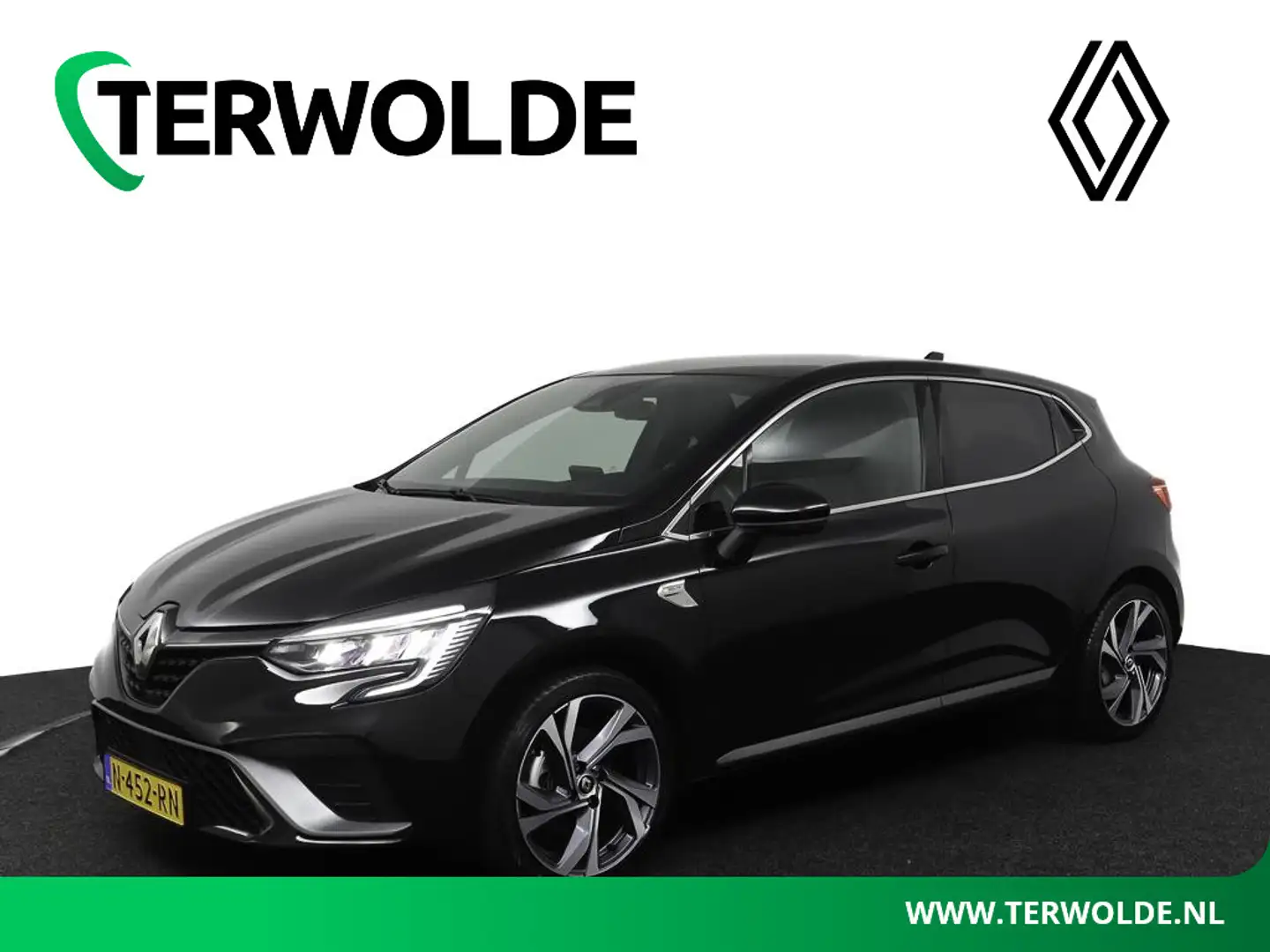 Renault Clio 1.6 E-Tech Hybrid 140 R.S. Line | Navigatie | Clim Schwarz - 1