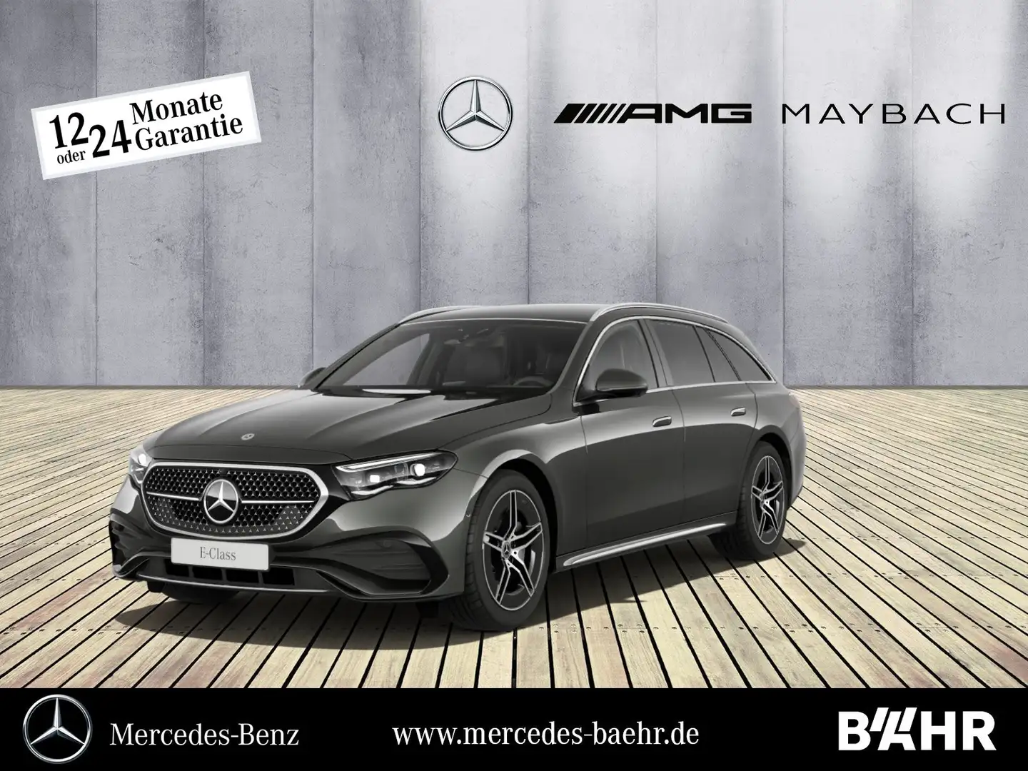 Mercedes-Benz E 220 E 220 d 4M T AMG/MBUX/Digital-Light/AHK/LMR-19" Grau - 1