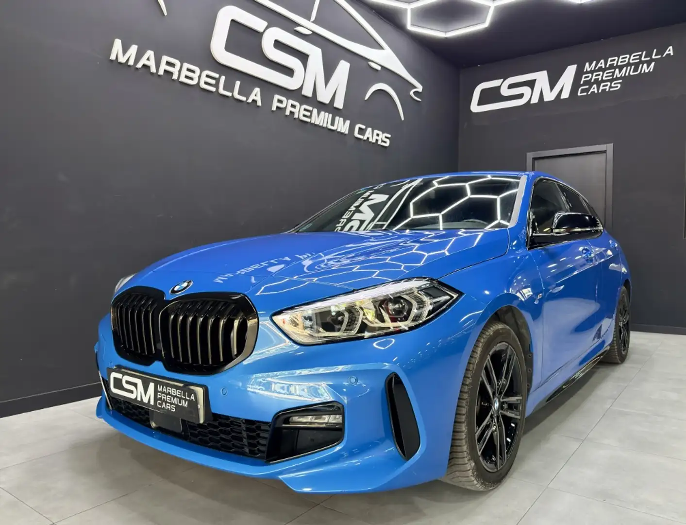 BMW 116 116dA M Sport Azul - 1