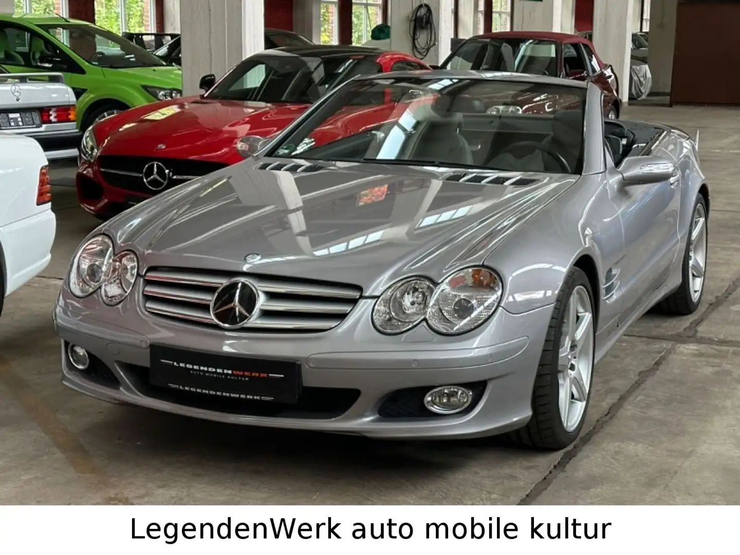 Mercedes-Benz SL 500 SL500 5.5L  AMG R230 Exclusiv Sonderf. Deutschl. Argento - 2