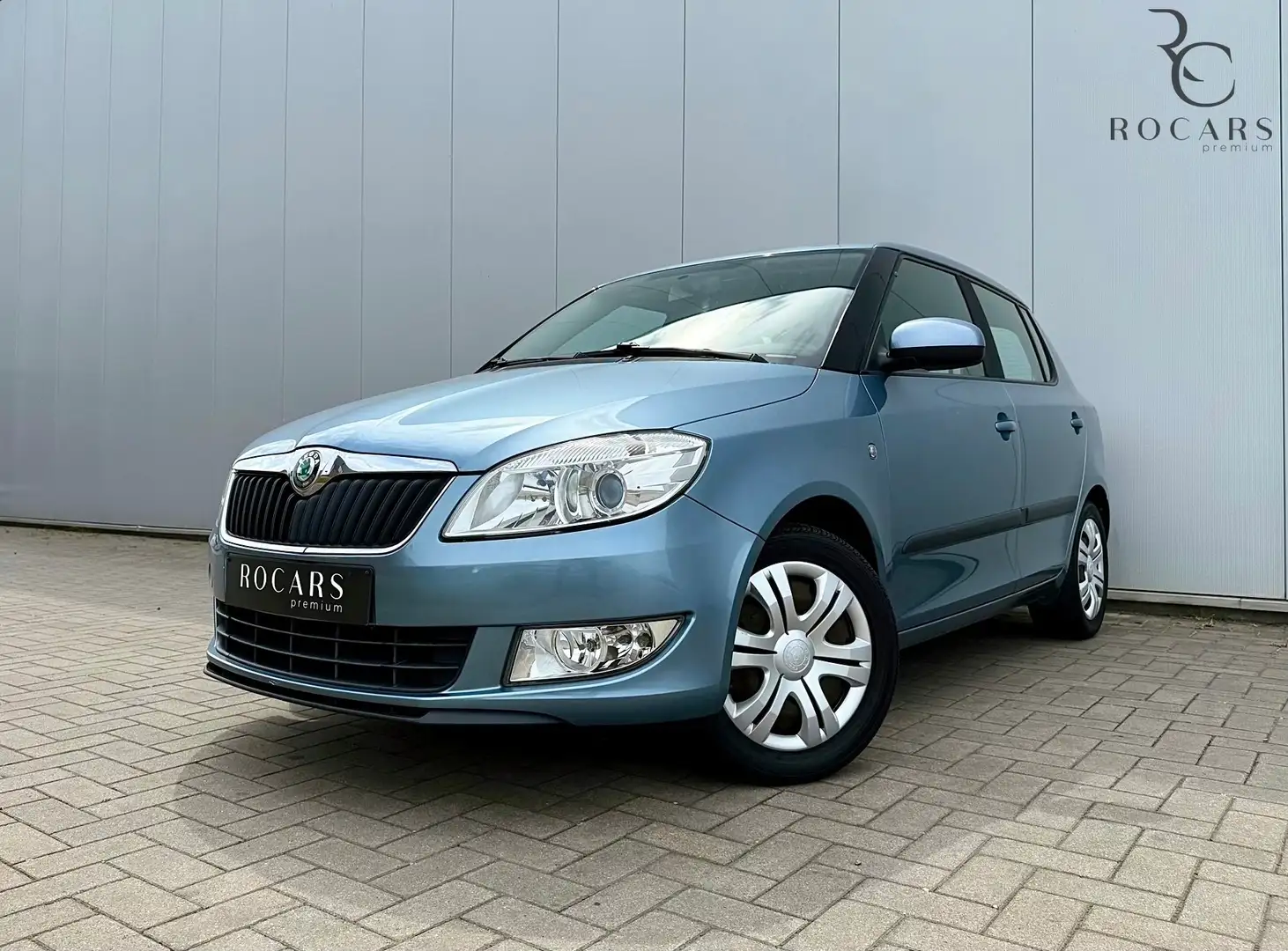 Skoda Fabia 1.2i * AIRCO * AIRCO* RADARS* GARANTIE 12MOIS Bleu - 1
