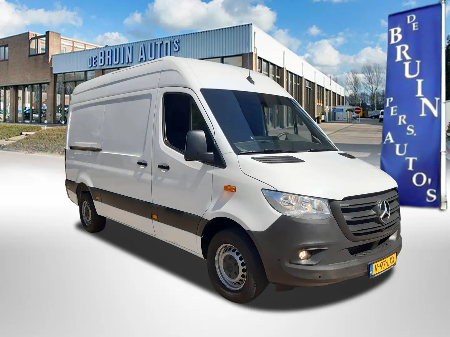 Mercedes-Benz Sprinter 317 CDI L2H2 RWD Camera Airco MBux Navi PDC Blanco - 1