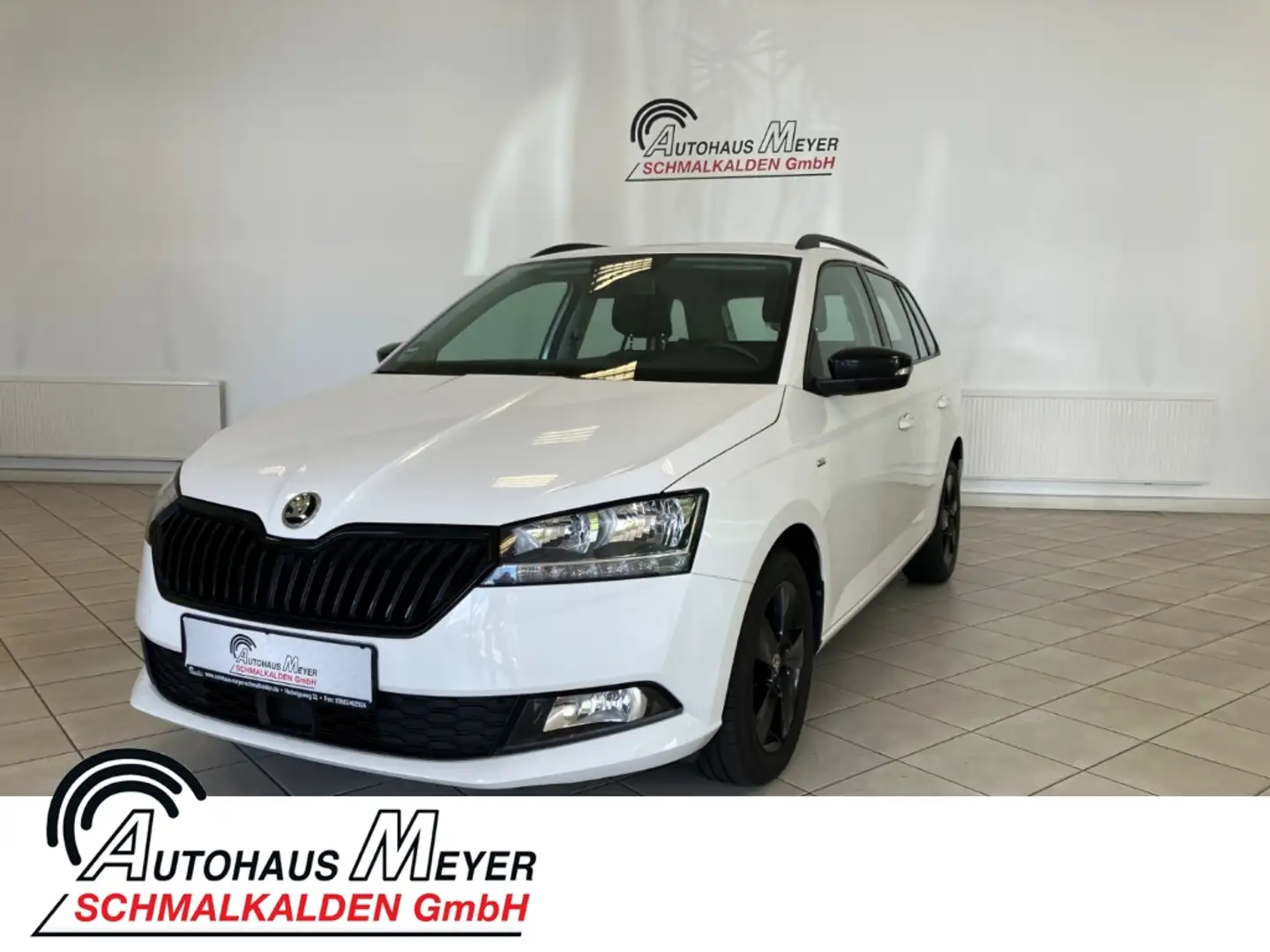 Skoda Fabia Combi Ambition 1.0 TSI +Klima+SHZ+PDC+ALU+Car Play Weiß - 1