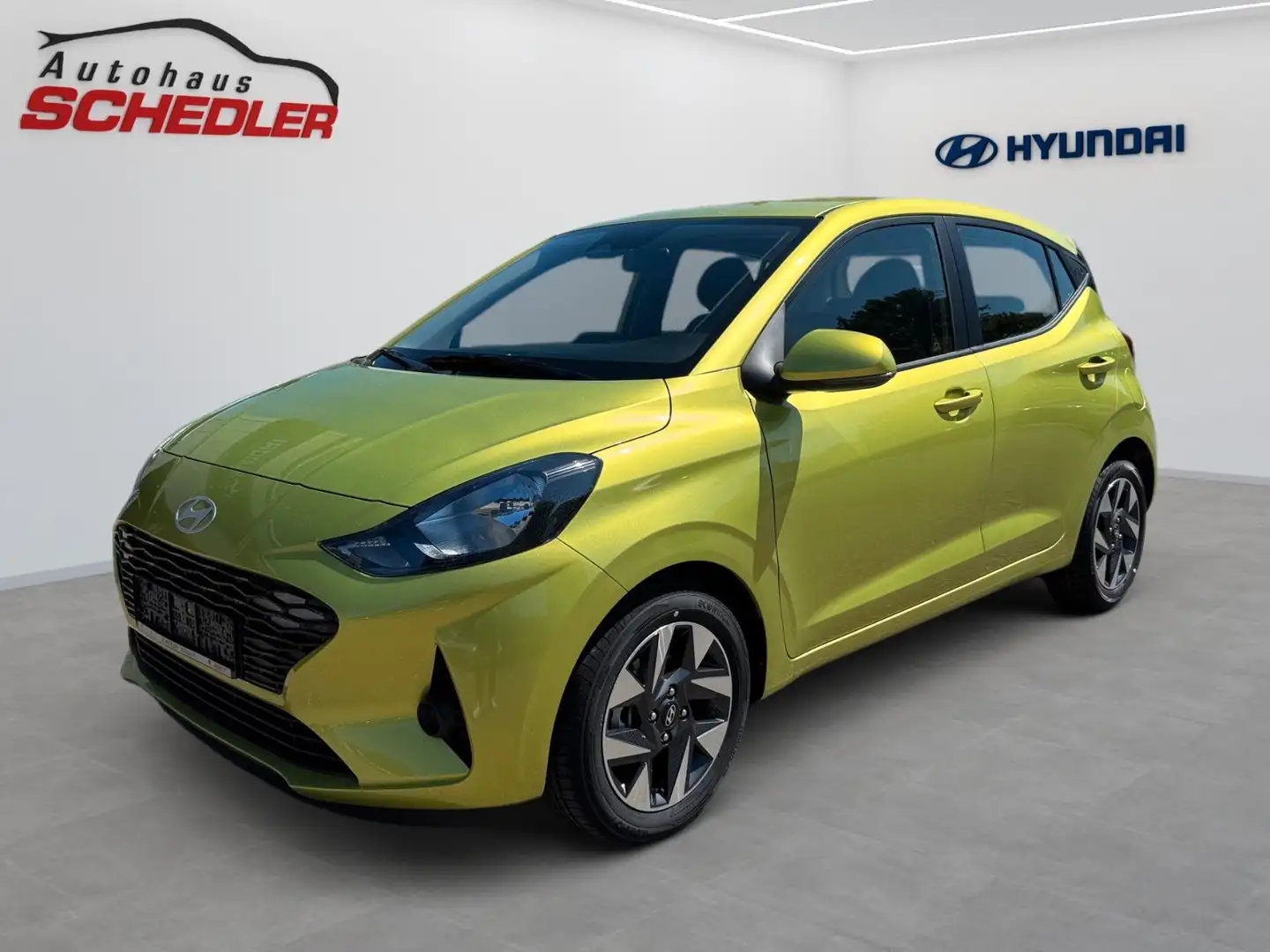 Hyundai i10 Trend 1.0 63 PS+NAVI+PDC+KAMERA Jaune - 1