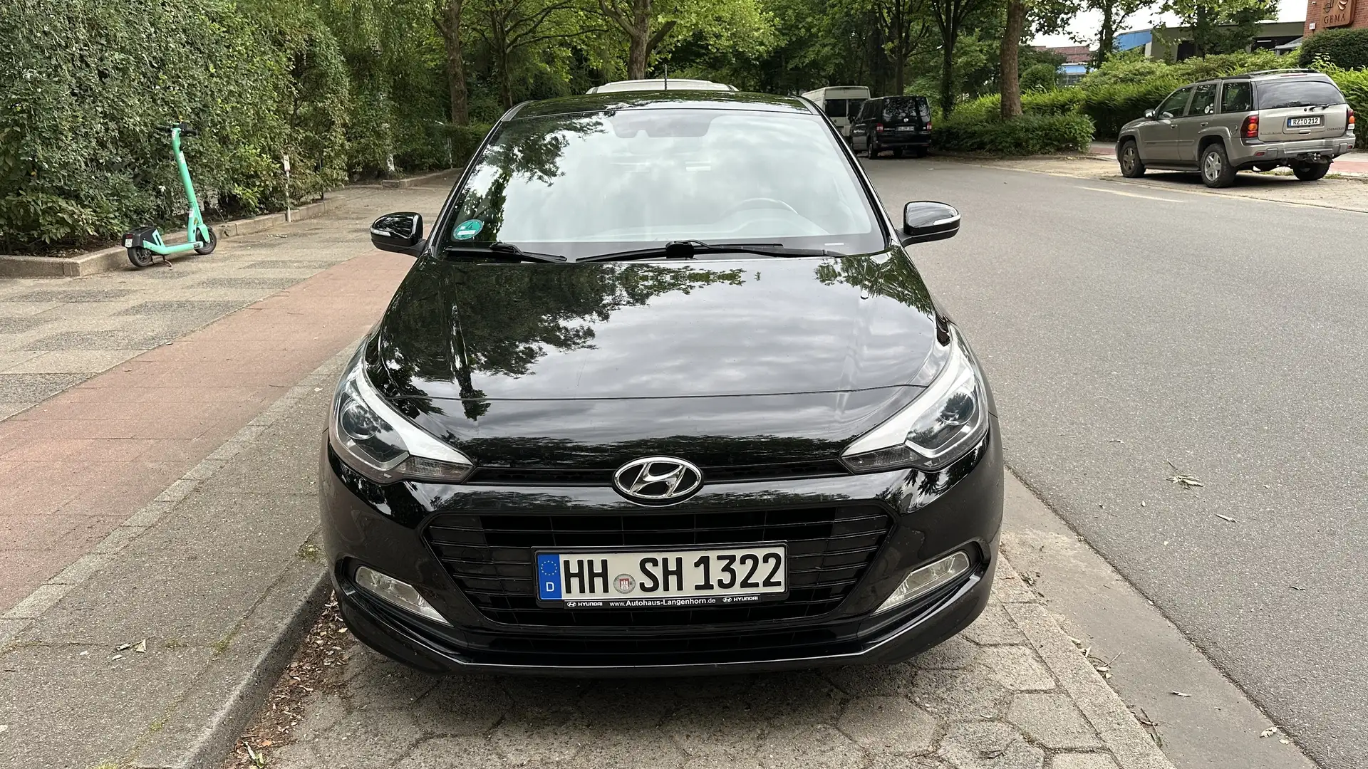 Hyundai i20 blue 1.0 T-GDI Passion - 1