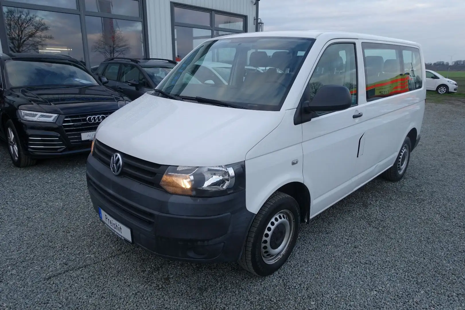 Volkswagen T6 Kombi 2.0 TDI 9Sitzer KLIMA ANHK Gjr Insp.Neu Weiß - 2