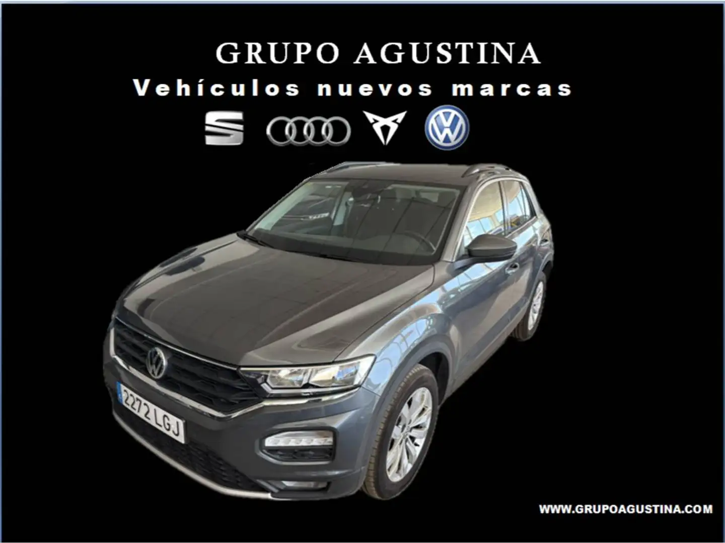 Volkswagen T-Roc 1.6TDI Advance Gris - 1