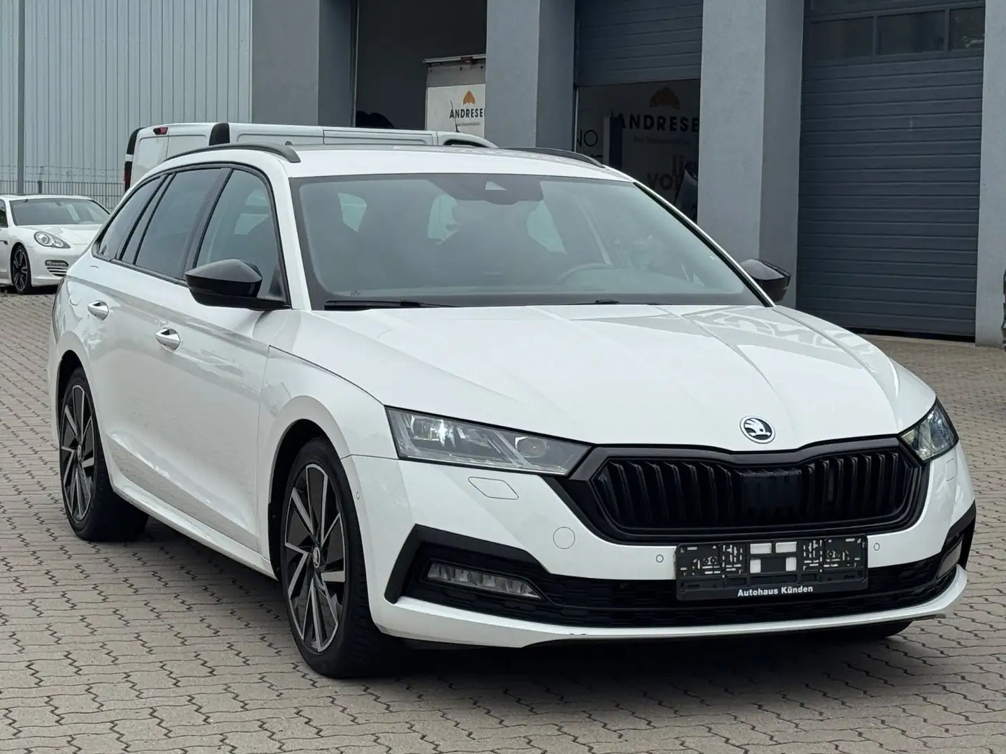 Skoda Octavia 1.5 TSI°KEYLLES°StdHz°ACC°VC°CANTON° Blanco - 1