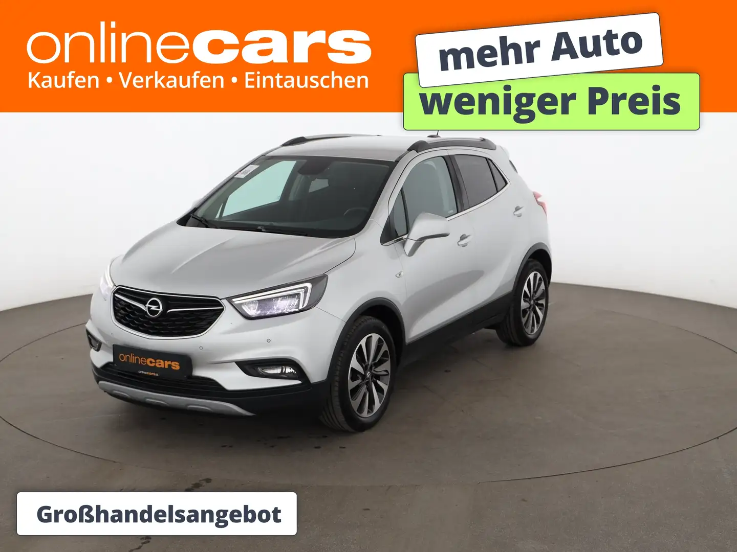 Opel Mokka X 1.6 D Innovation LED AHK R-CAM SITZHZG Silber - 1