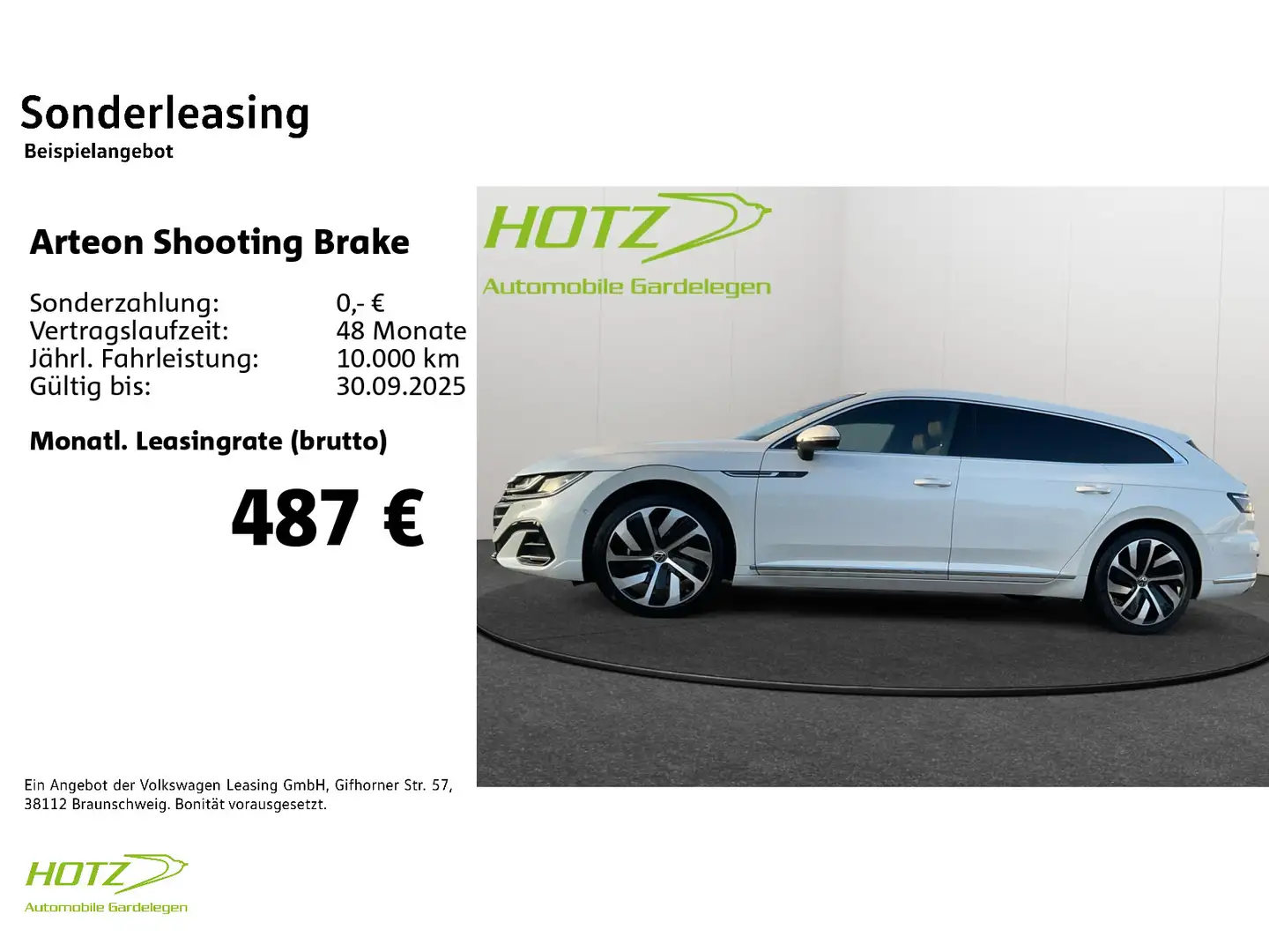 Volkswagen Arteon 2.0 TDI DSG R-Line AHK 1,9 Weiß - 2