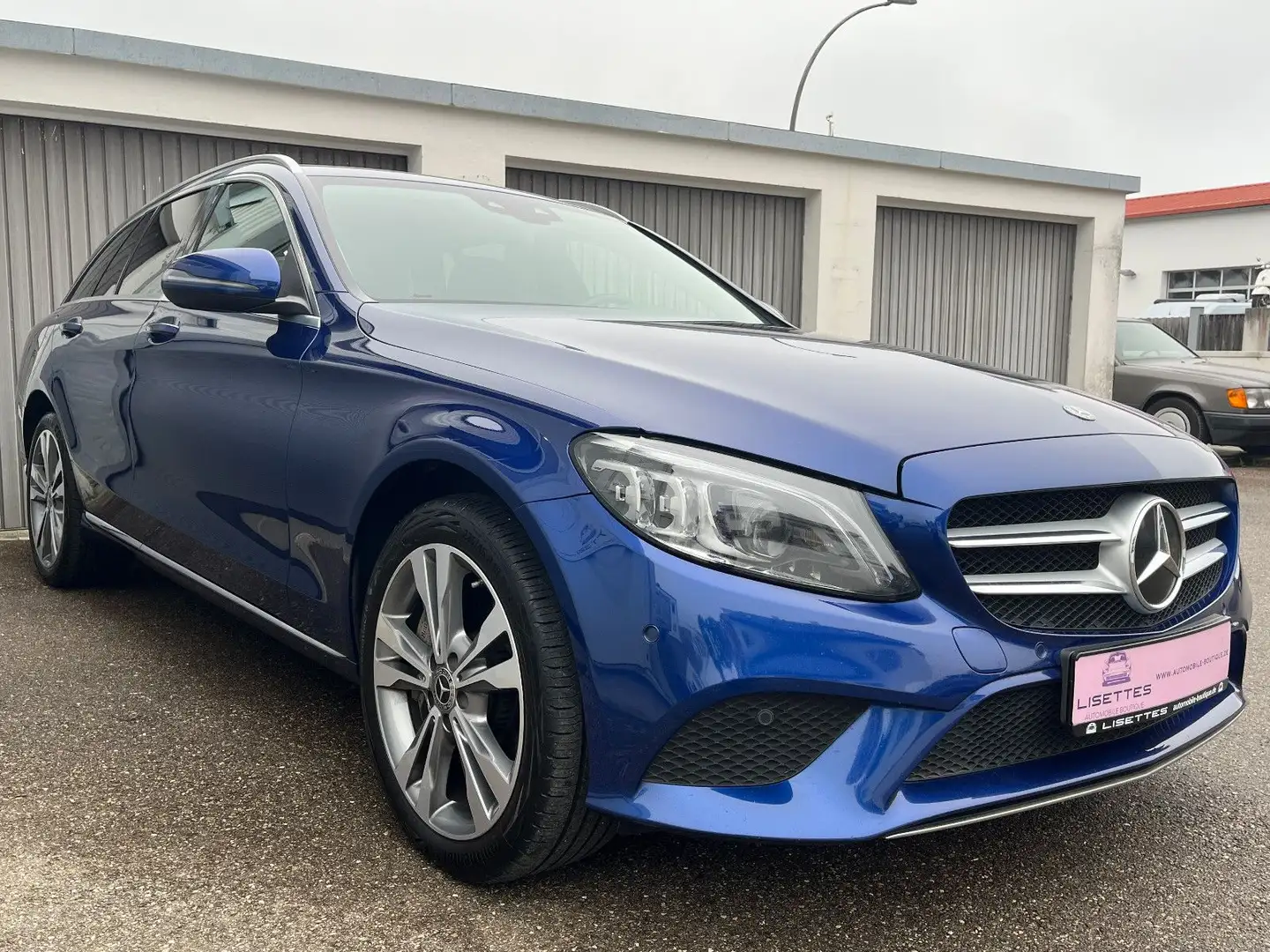 Mercedes-Benz C 400 T 4Matic *BURMESTER*Business*LED*DAB*AHK* Modrá - 2