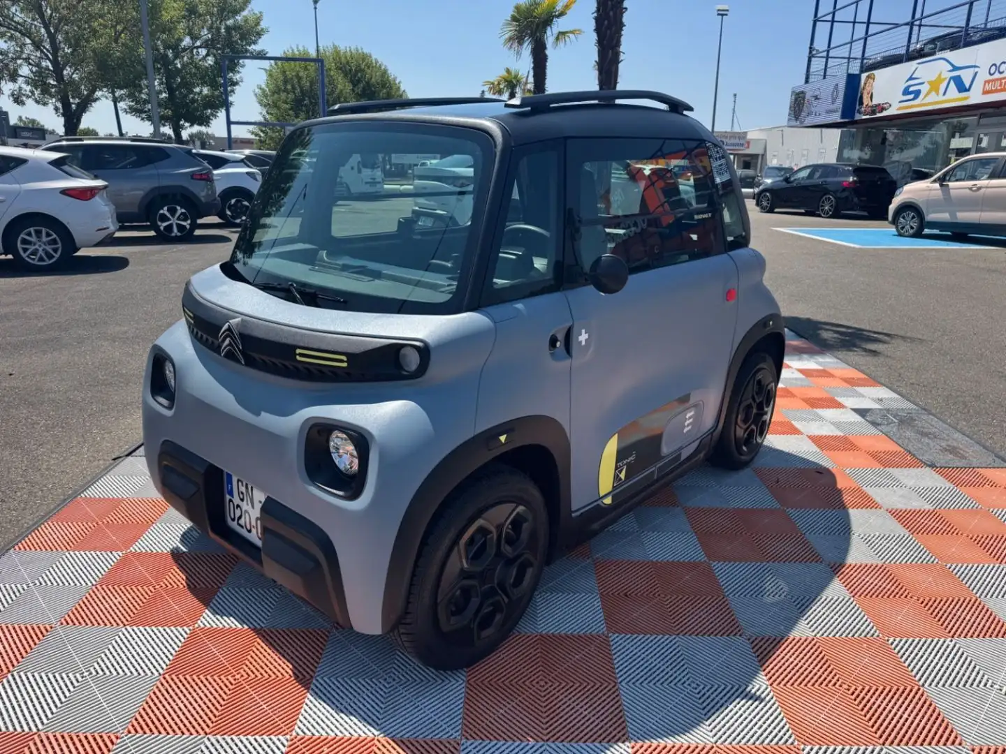 Citroen Ami AMI PACK TONIC Barres Stickers 1°Main Gris - 2