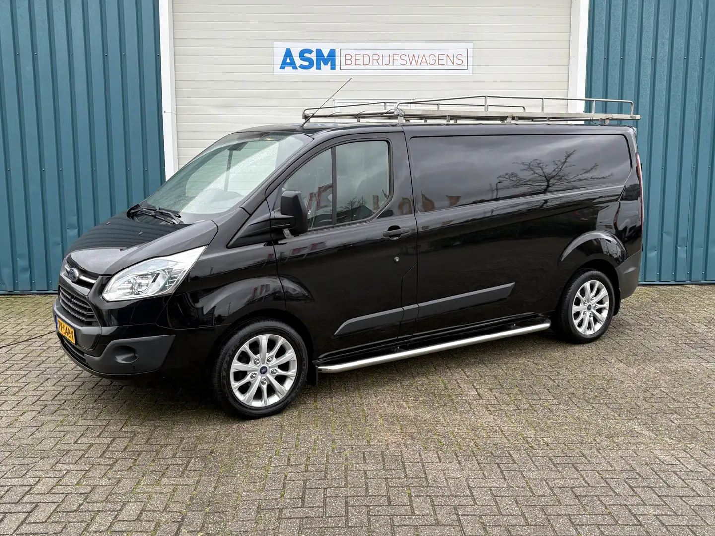 Ford Transit Custom 290 2.2 126Pk TDCI L2H1 Limited / Cruise / Airco / Zwart - 1