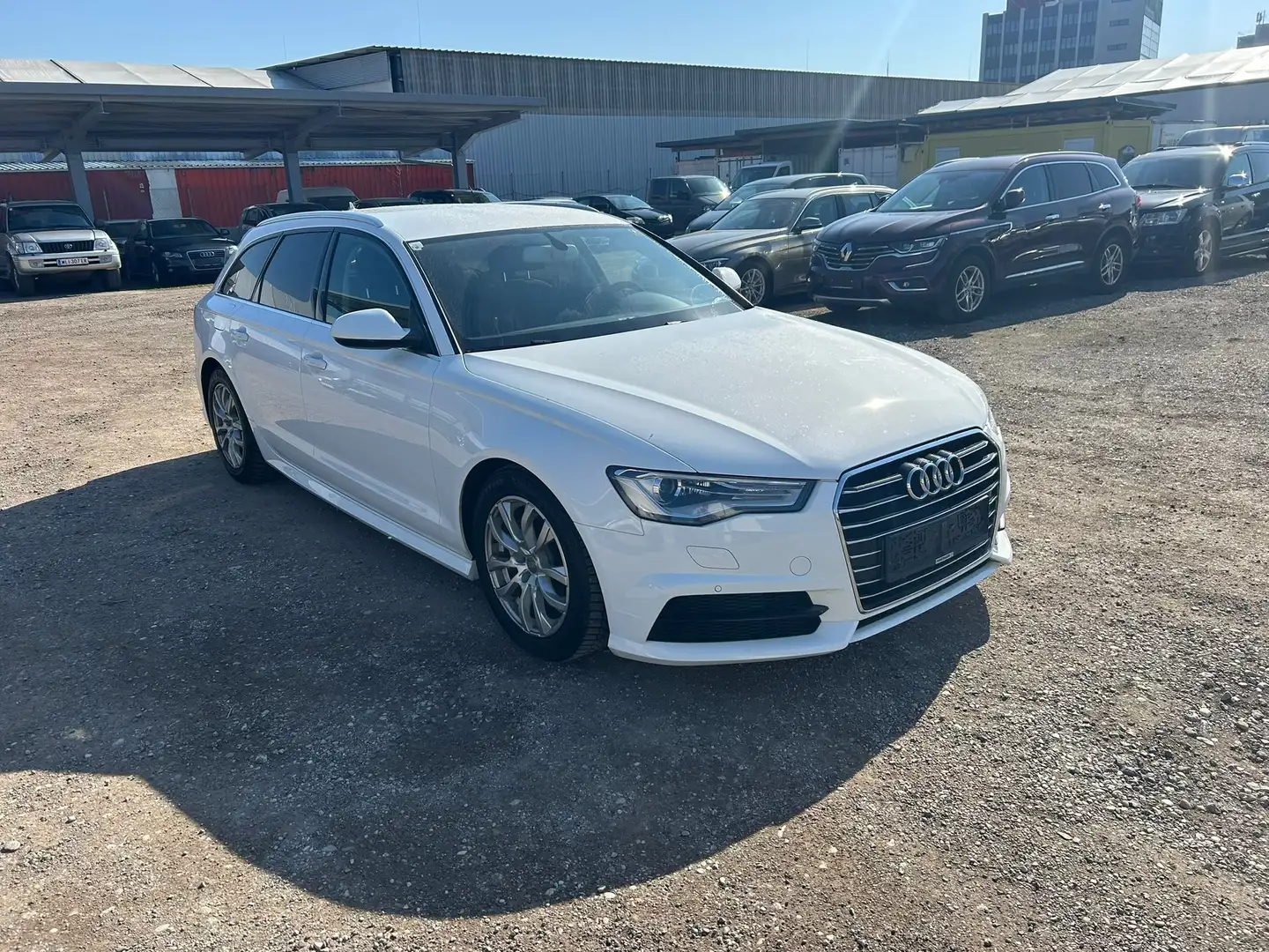Audi A6 2.0 TDI ultra Weiß - 1