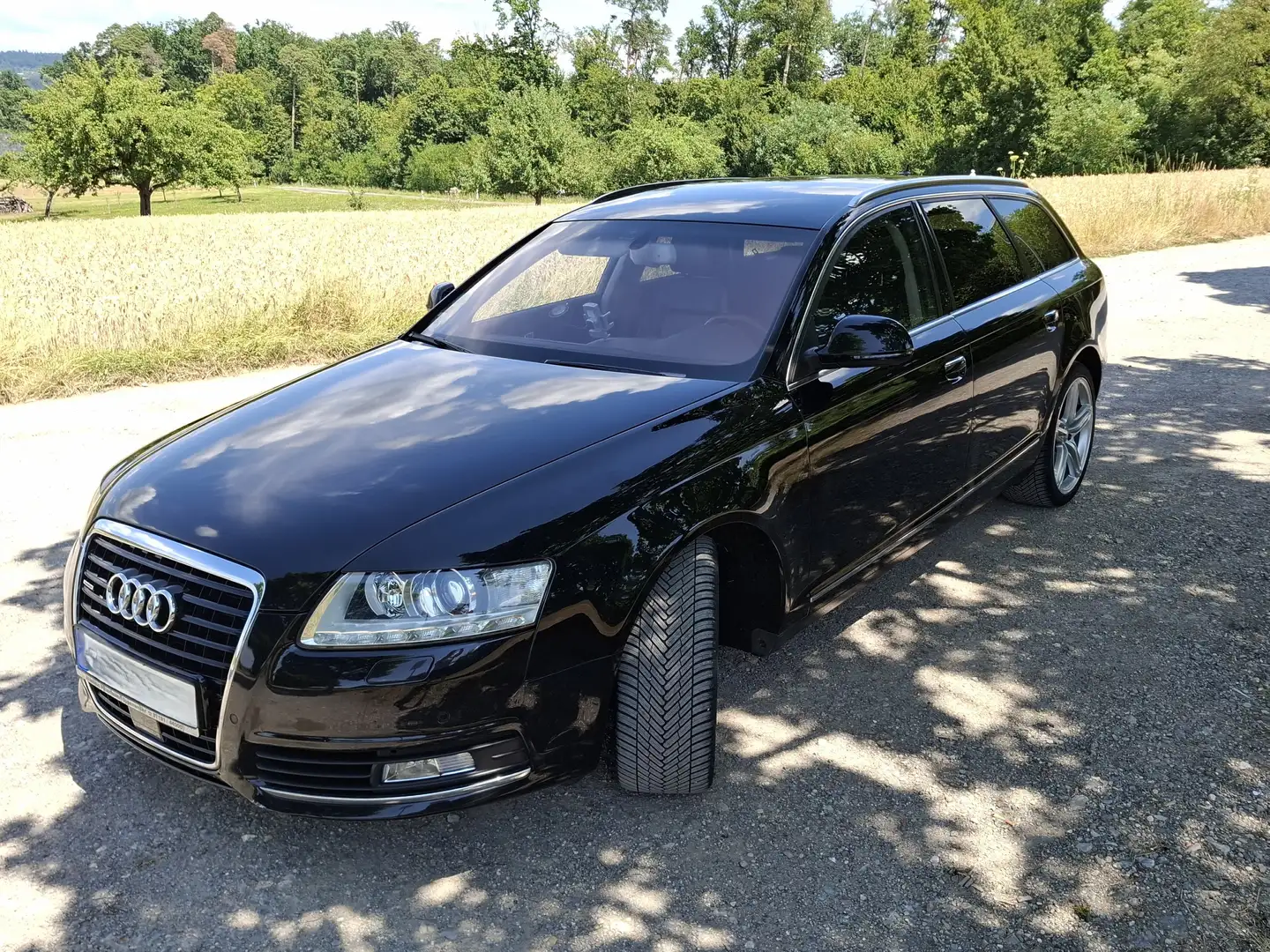 Audi A6 3,0TDI quattro Luft AHK Leder Xenon Bose Klima DPF Schwarz - 2