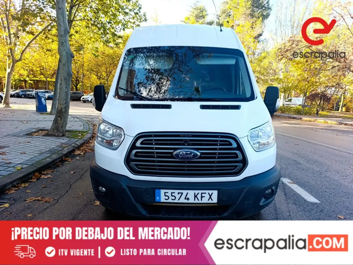 Ford Transit 350 125kW L3H2 Kombi Trend Delantera Blanco - 2
