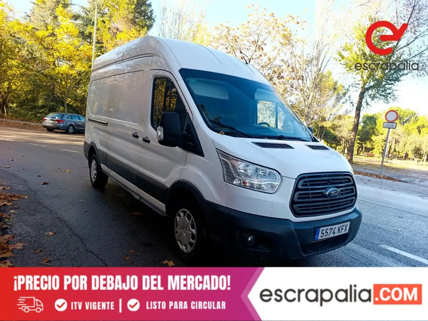 Ford Transit 350 125kW L3H2 Kombi Trend Delantera Blanco - 1