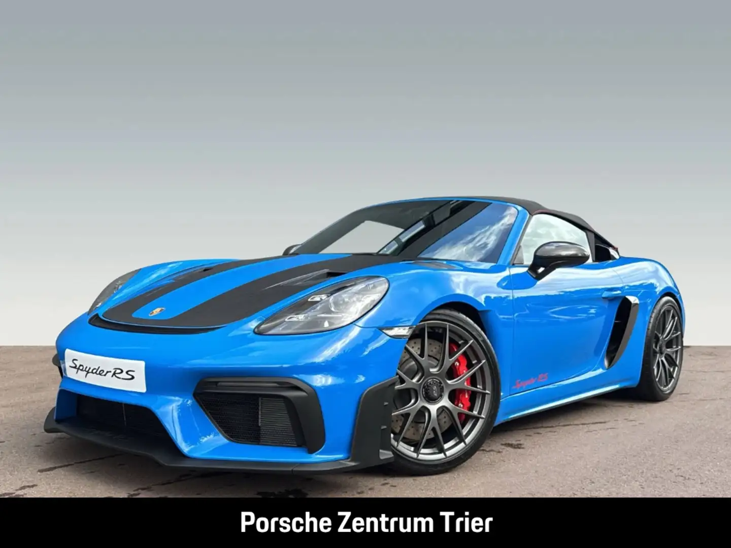 Porsche 718 Spyder RS Weissach-Paket Liftsystem-VA Blu/Azzurro - 1